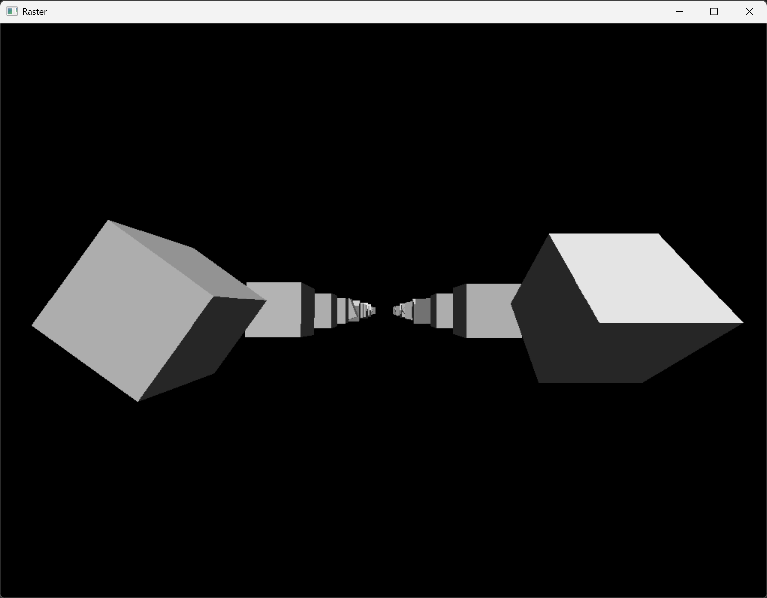 Rasterizer scene 1