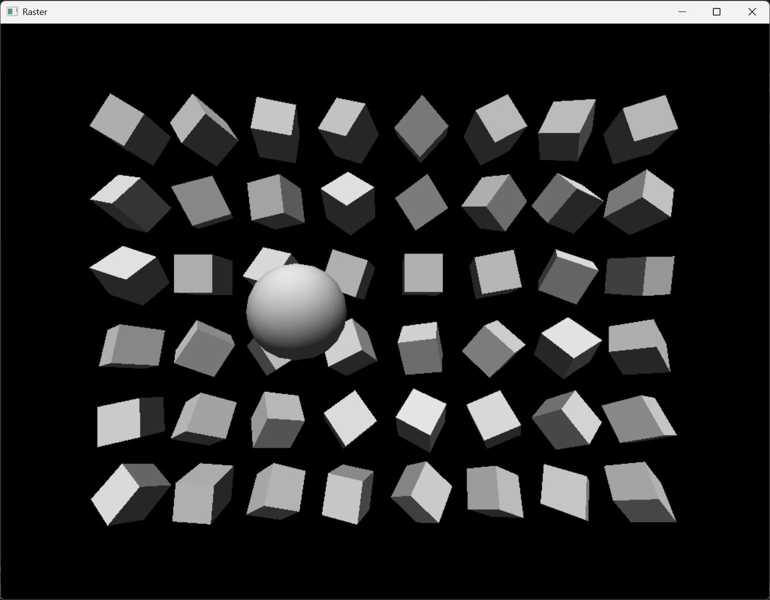 Rasterizer scene 2